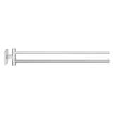 Barre porte-serviettes Grohe, double, couleur chrome, pour salle de bain