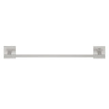 Barre porte-serviettes Grohe, accessoire salle de bain, finition inox brossé argenté