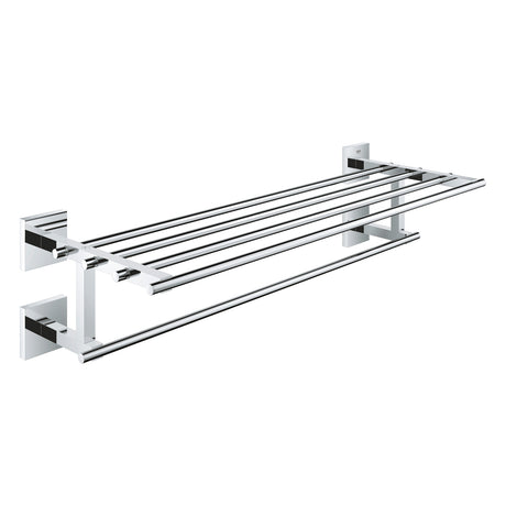 Porte-serviettes mural Grohe, accessoire salle de bain, couleur chrome brillant