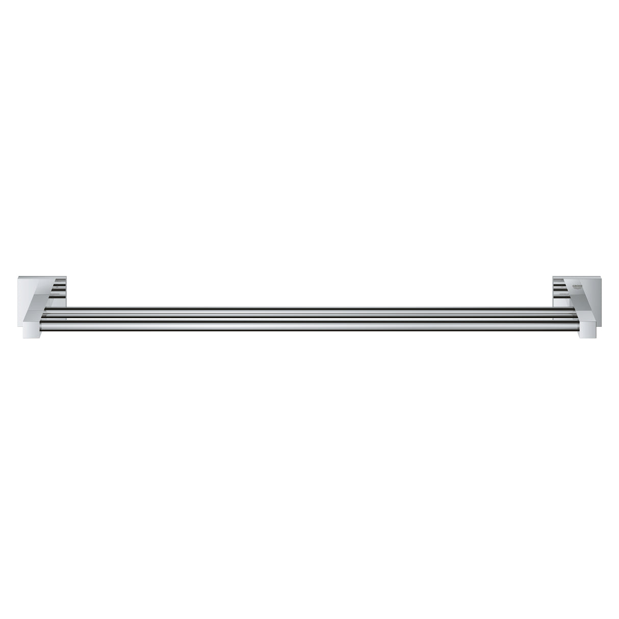 Barre porte-serviettes Grohe, accessoire salle de bain, couleur chrome argenté