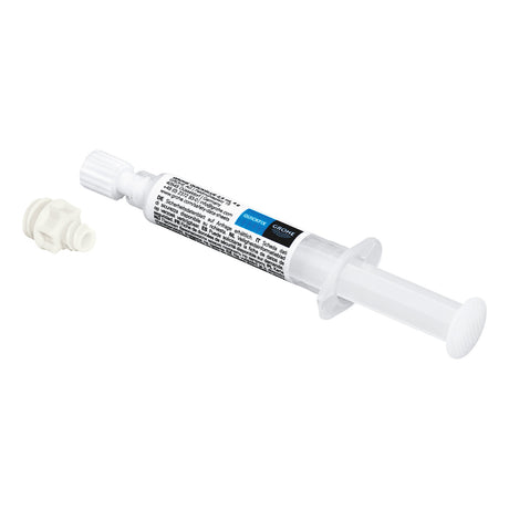 Seringue graisse sanitaire Grohe, lubrifiant technique, couleur blanche