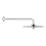 Pommeau de douche Grohe, douchette murale ronde, couleur chrome brillant
