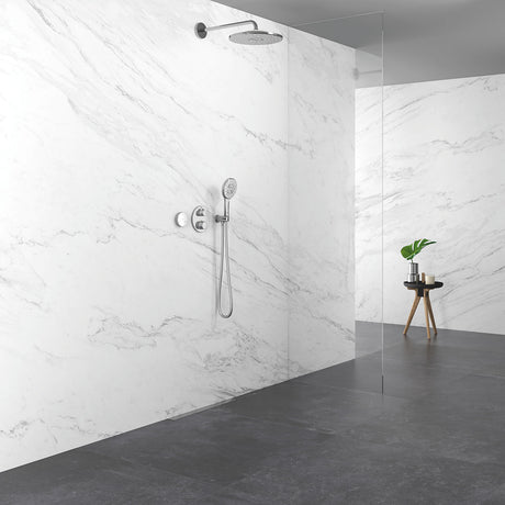 GROHE Mitigeur de douche thermostatique Grohtherm 2 sorties avec inverseur - Mister PRO