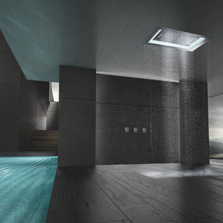GROHE Façade de mitigeur thermostatique encastré Grohtherm SmartControl 3 sorties - Mister PRO