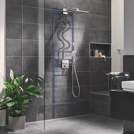 GROHE Façade de mitigeur thermostatique encastré Grohtherm SmartControl 3 sorties - Mister PRO