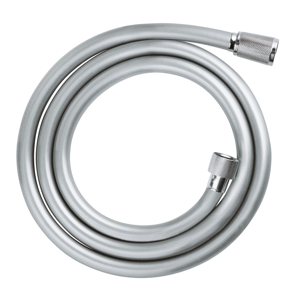 Flexible de douche Grohe argenté, accessoire sanitaire durable
