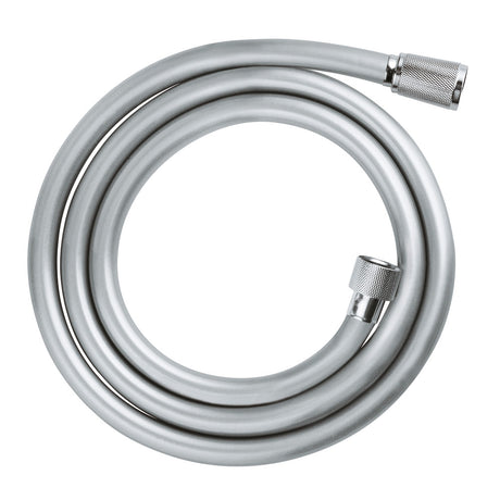 Flexible de douche Grohe argenté, accessoire sanitaire durable