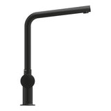 Mitigeur de cuisine Grohe noir mat, robinet design moderne en laiton