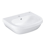 Lavabo blanc Grohe en céramique rectangulaire, design moderne, salle de bain