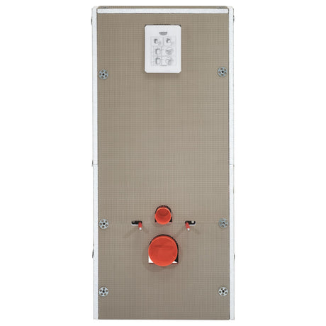 GROHE Pack bâti-support WC Solido Rapid SL avec habillage prêt à carreler et plaque de commande Even