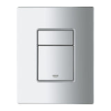 GROHE Pack bâti-support WC Solido Rapid SL avec habillage prêt à carreler et plaque de commande Even