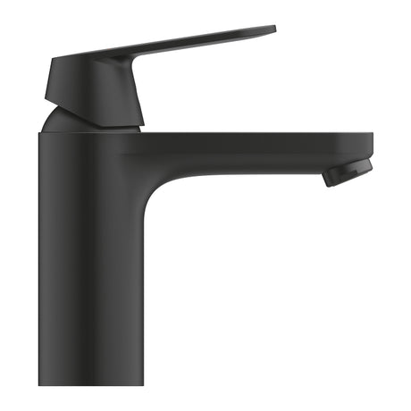 GROHE Mitigeur lavabo Quick Fix Get monocommande taille M noir mat avec bonde clic-clac - Mister PRO