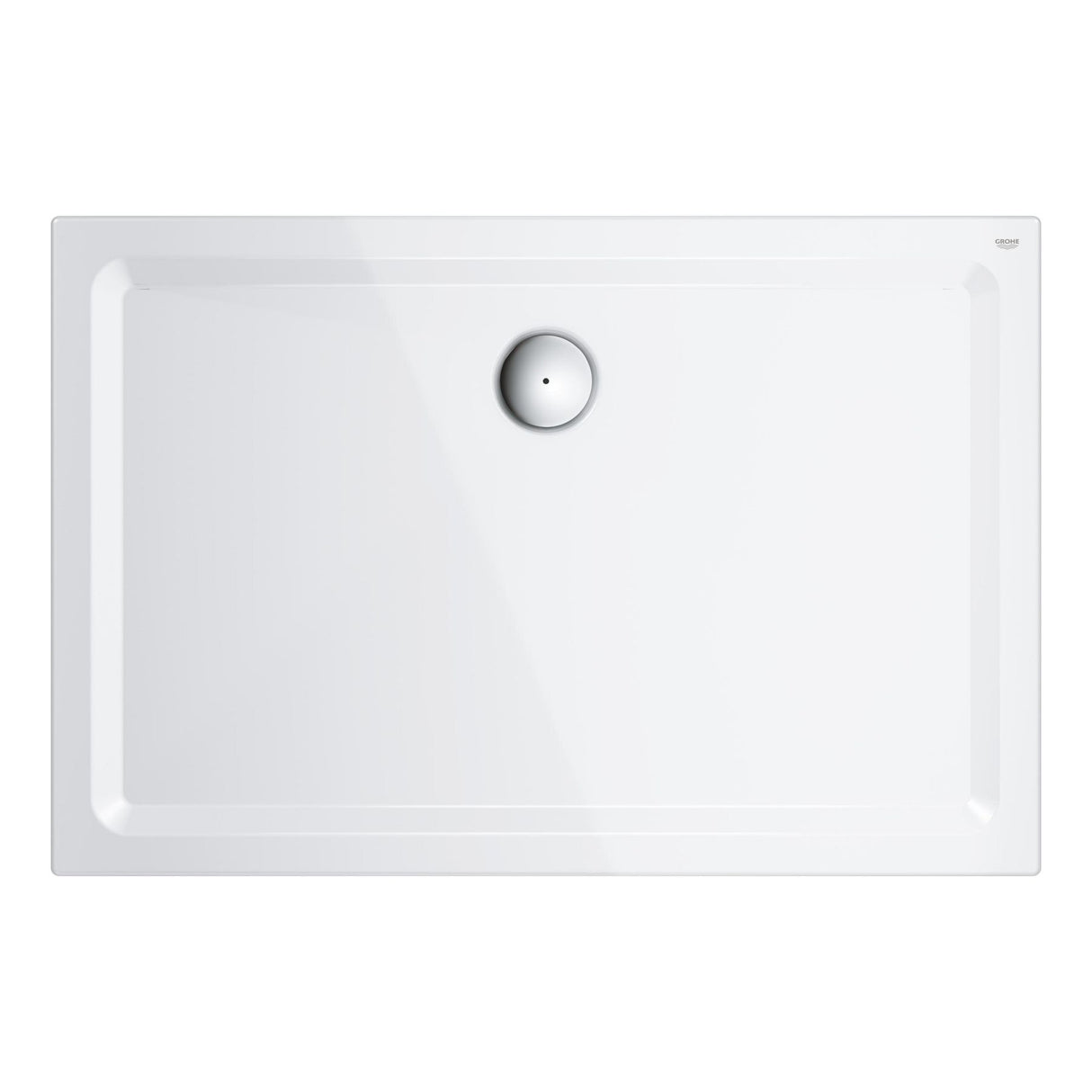 GROHE Receveur de douche acrylique 80 x 120 x 3cm blanc alpin