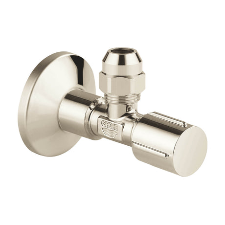 GROHE Robinet d'arrêt équerre 1/2 Nickel - 22037BE0 - Mister PRO