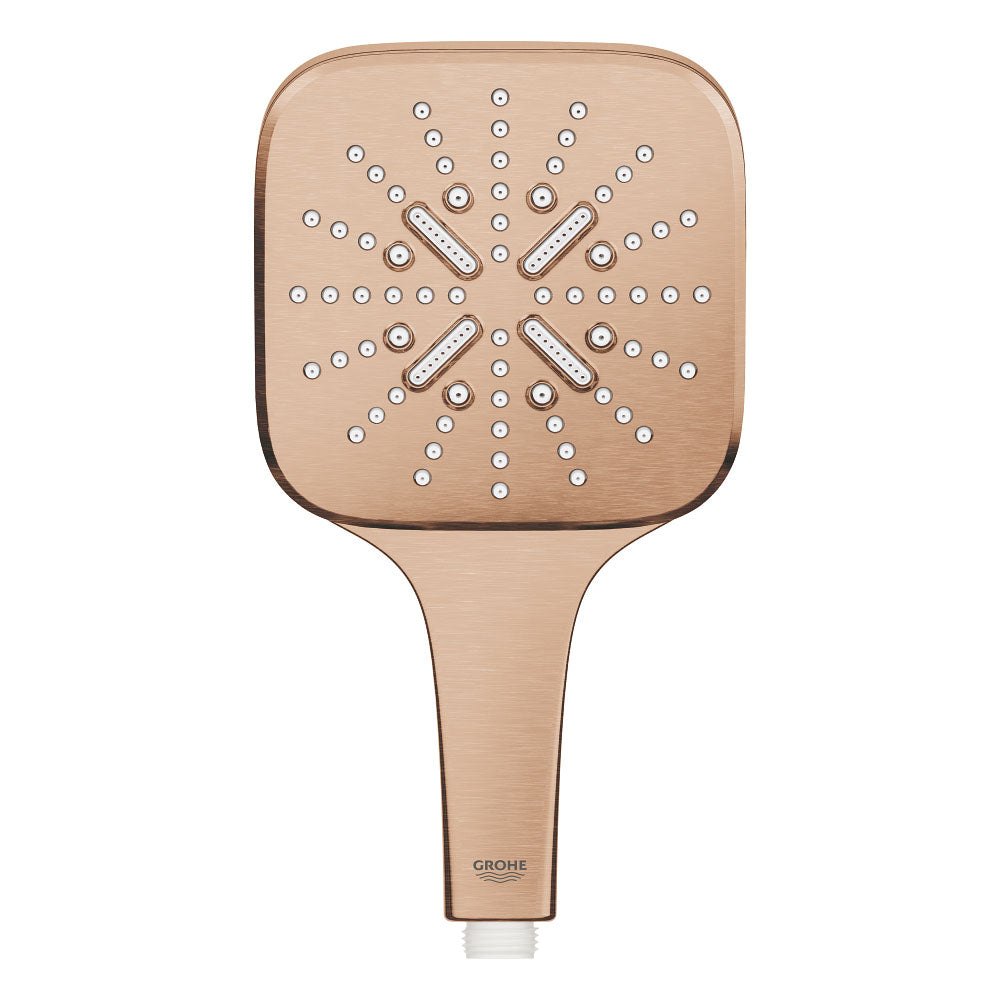 GROHE Douchette 3 jets Rainshower SmartActive 130 Cube - Mister PRO