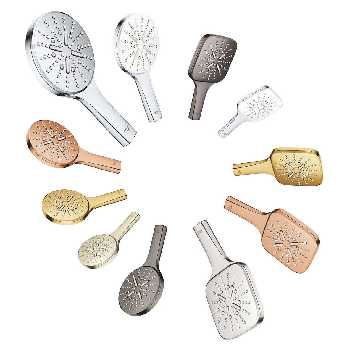 GROHE Douchette 3 jets Rainshower SmartActive 130 Cube - Mister PRO