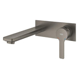 GROHE Mitigeur de lavabo mural 2 trous Lineare L Hard Graphite brossé