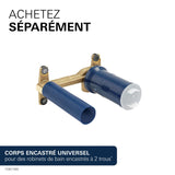 GROHE Mitigeur de lavabo mural 2 trous Lineare L