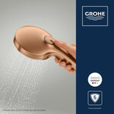 GROHE Douchette 3 jets Vitalio Joy+ 120 - 7.9l/min - Mister PRO