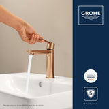GROHE Mitigeur de lavabo monocommande Lineare Taille S sans tirette