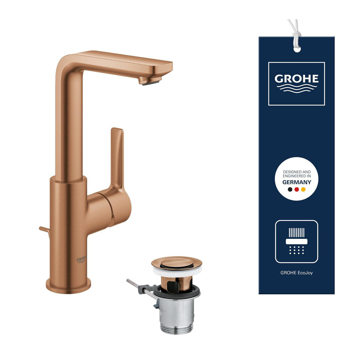 GROHE Mitig de lavabo monocommande Lineare L