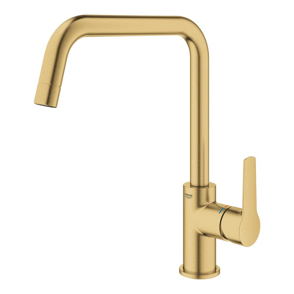 GROHE Mitigeur de cuisine monocommande Start Cool Sunrise brossé