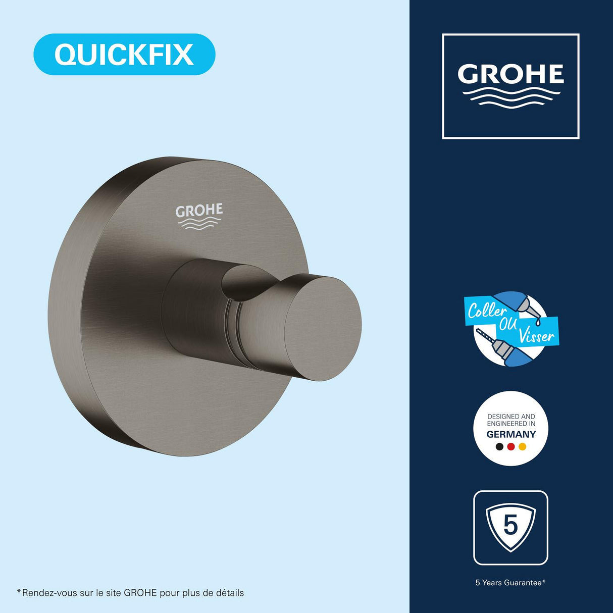 GROHE Patère murale Start