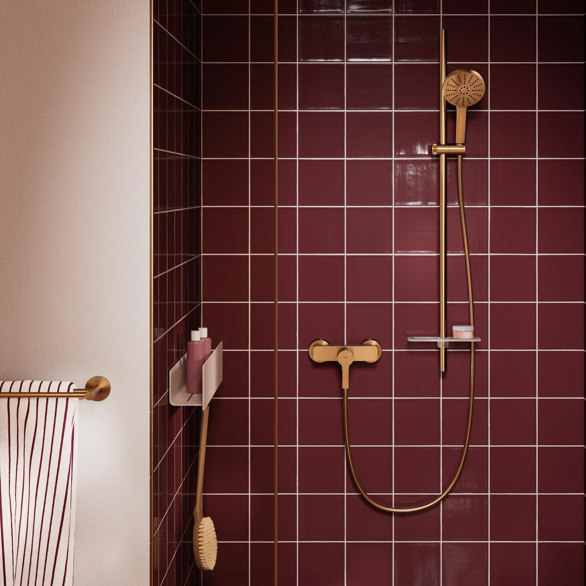 GROHE Double barre porte-serviettes Start - Mister PRO