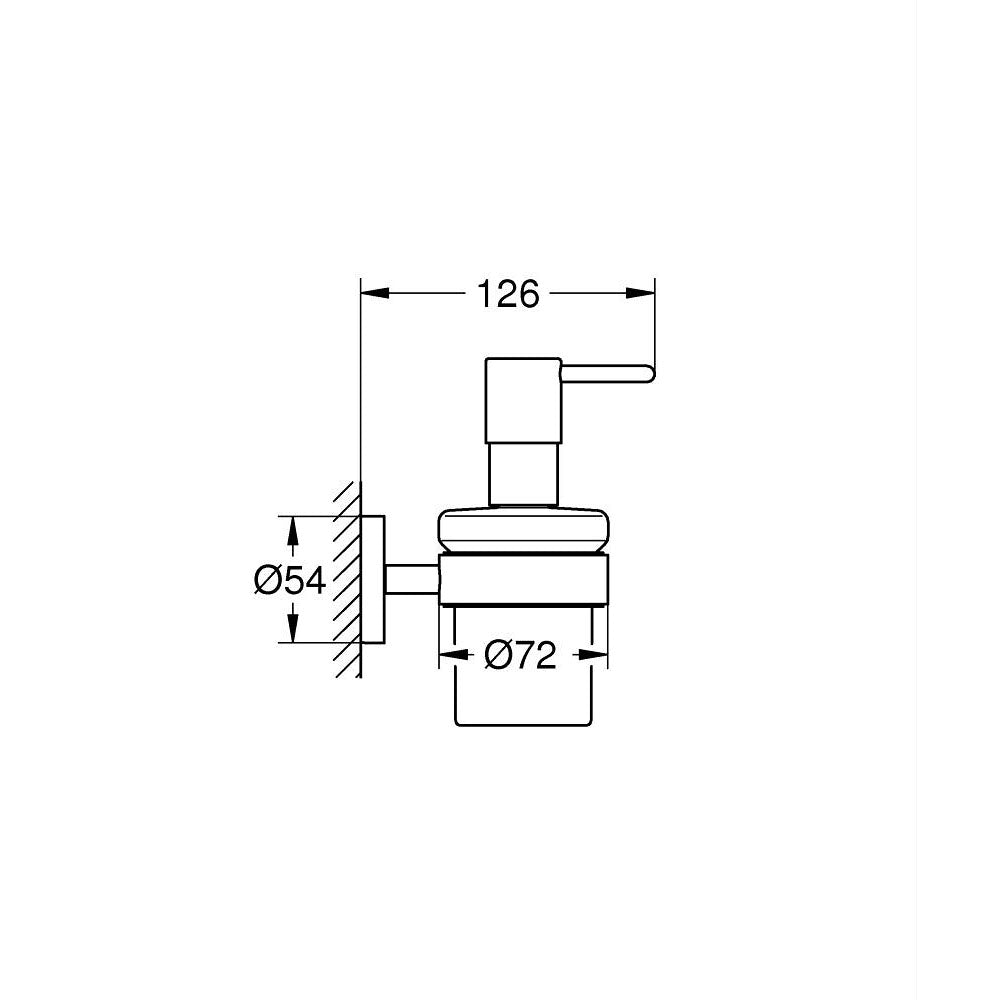 GROHE Distributeur de savon avec support Start