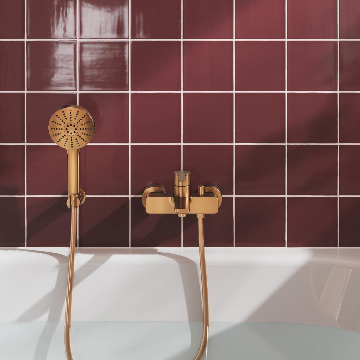 GROHE Ensemble douche 3 jets avec support mural Vitalio Joy+ 120