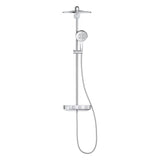 GROHE Colonne de douche Thermostatique SmartControl douche de tête 310 mm Xtra-Large 2 jets et douchette 3 jets - 1002797