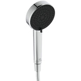 Douchette Ø10cm 2 jets IDEALRAIN ALU+ Chrome et noire