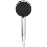 Douchette Ø10cm 2 jets IDEALRAIN ALU+ Chrome et noire