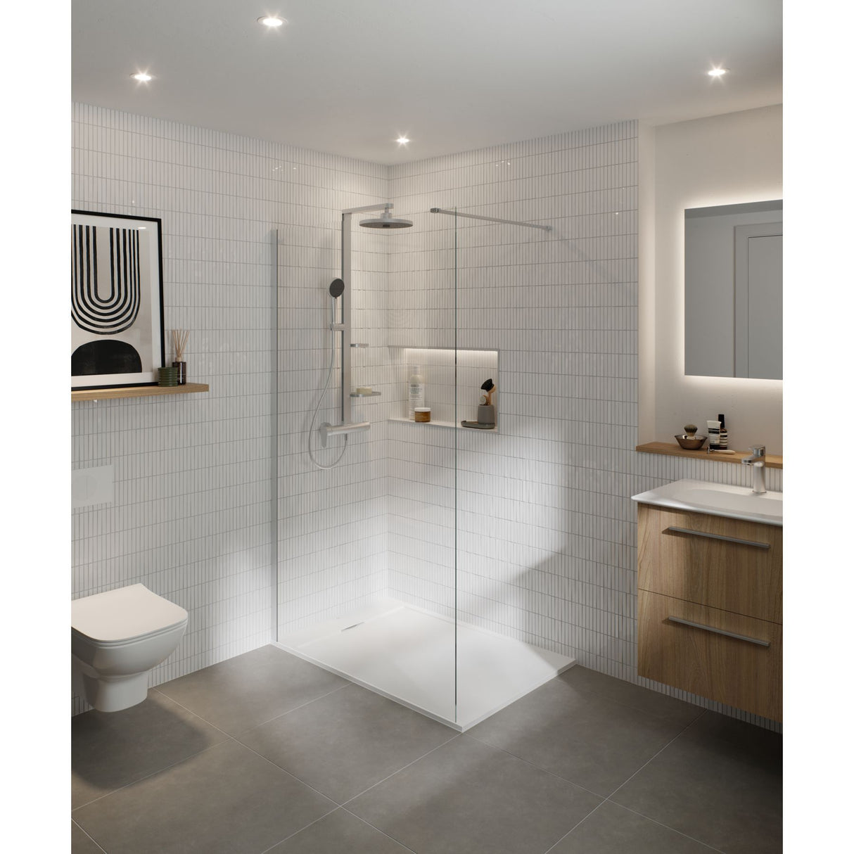 Mitigeur de lavabo avec bonde Click-Clack ALU+