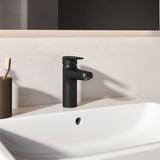 Mitigeur de lavabo avec bonde Click-Clack ALU+