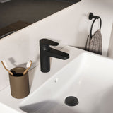 Mitigeur de lavabo avec bonde Click-Clack ALU+