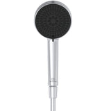 Set de douche avec mitigeur thermostatique, barre 60cm et douchette Ø10cm 2 jets CERATHERM ALU+