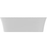 Vasque 55x38 cm Diamatec IPALYSS blanc brillant sans trop plein