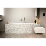 Baignoire rectangulaire 170x70 cm i.life acrylique blanche