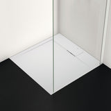 Receveur de douche résine UFS i.life UltraFlat S blanc