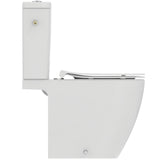 Pack WC au sol caréné i.life O Vortex avec abattant slim declipsable blanc