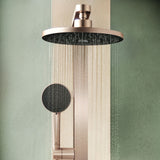 Colonne de douche thermostatique Alu+