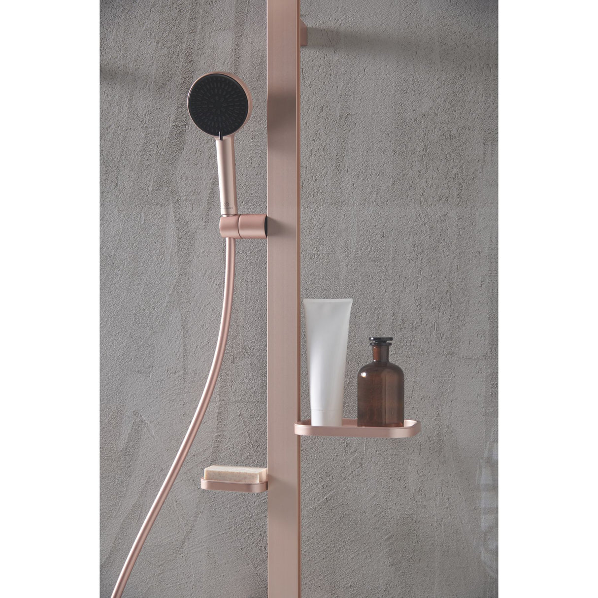Colonne de douche thermostatique Alu+