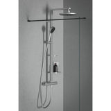 Colonne de douche thermostatique Alu+