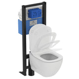 Bâti-support WC autoportant mécanique réservoir 120 mm NF