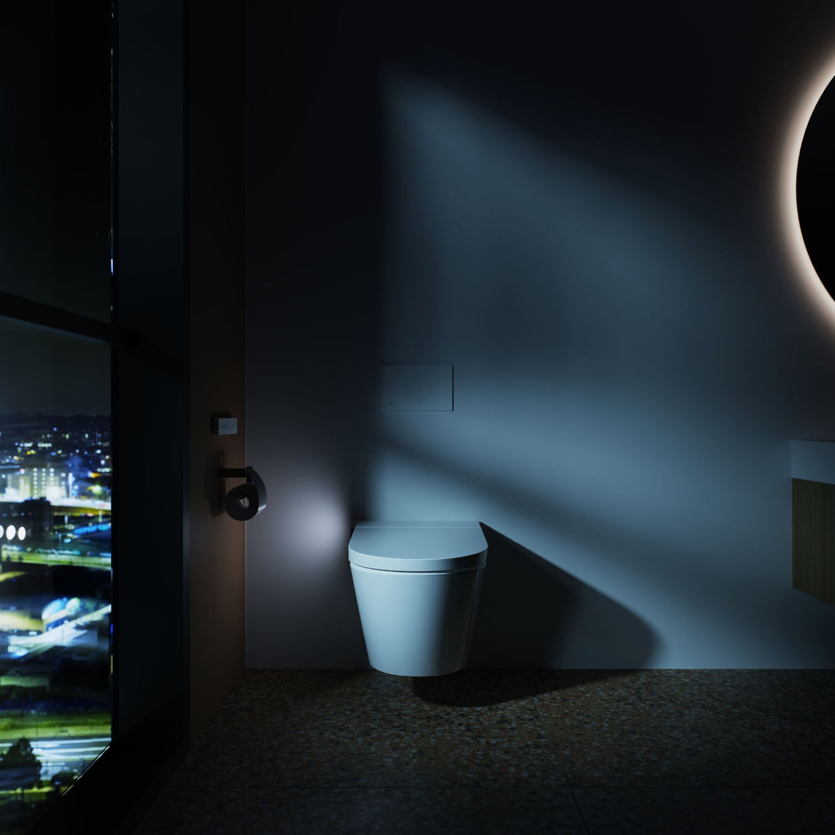 Idéal Standard - Pack WC lavant i.life E+Bati support Prosys