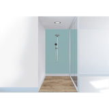 Panneau mural douche VIPANEL - Couleur Unie lagon - Finition velvet