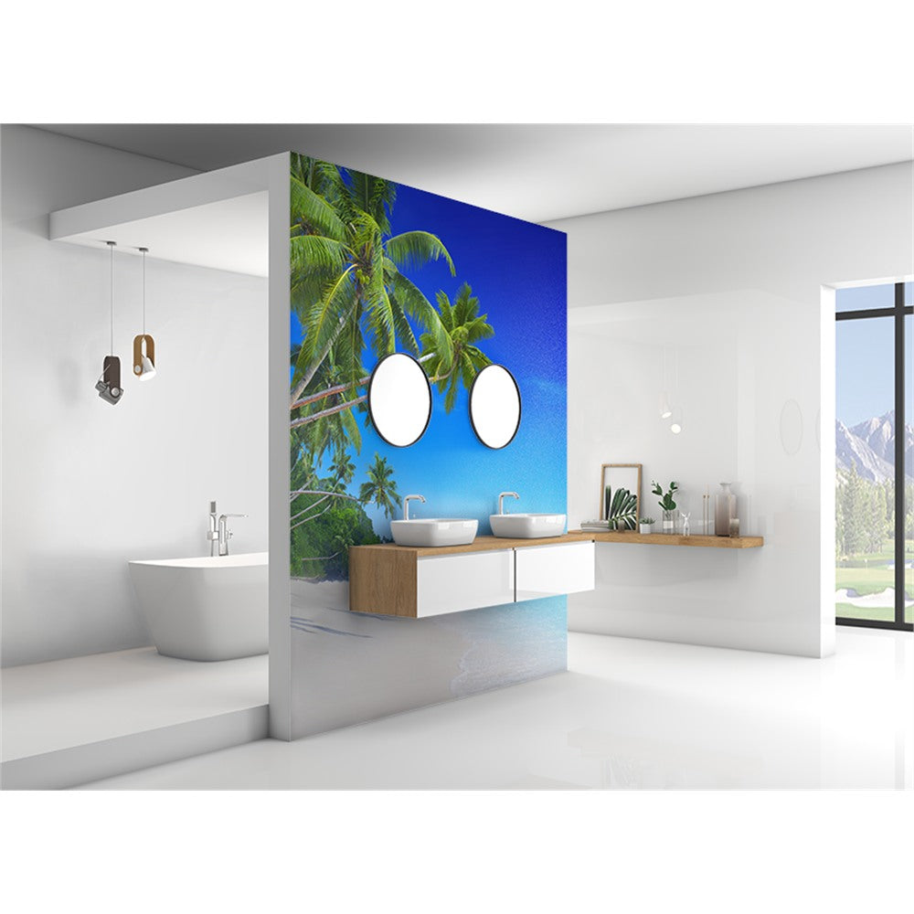 Panneau mural douche VIPANEL - Inspiration nature Plage - Finition brillant