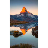 Panneau mural douche VIPANEL - Inspiration nature Montagne - Finition brillant