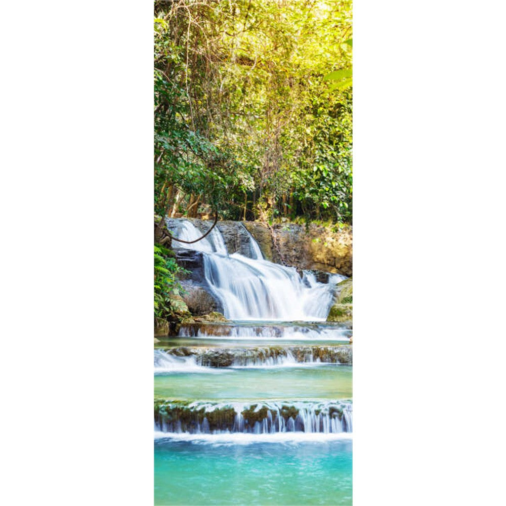 Panneau mural douche VIPANEL - Inspiration nature chute eau 1 - Finition brillant